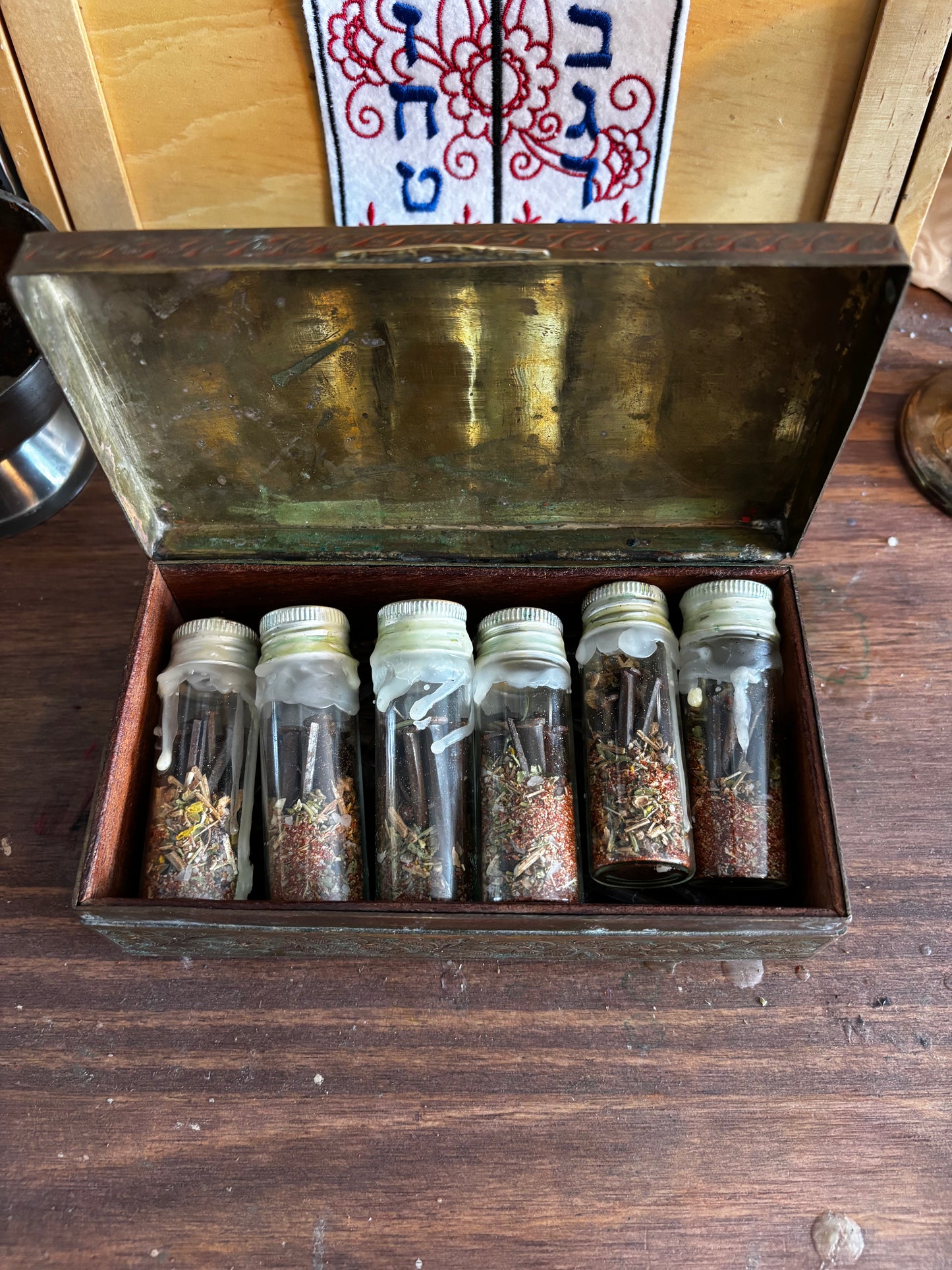 Fixed Coffin Nails - Square Head Iron Conjure Nails for Protection, Reversal, or Crossing (Qty of 10)