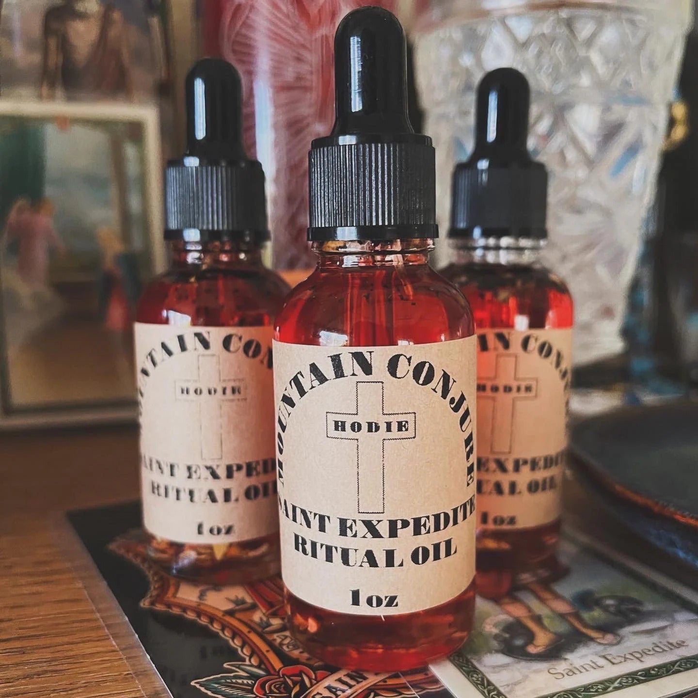 Saint Expedite Ritual Oil