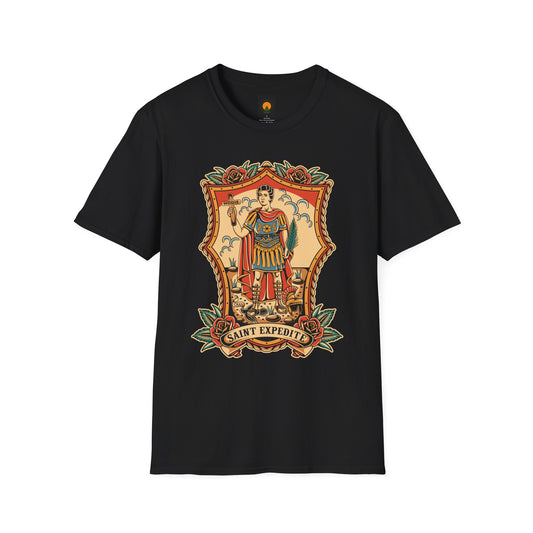 Saint Expedite HODIE Unisex Softstyle T-Shirt