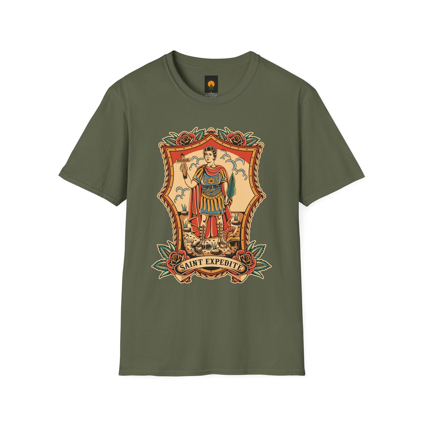 Saint Expedite HODIE Unisex Softstyle T-Shirt