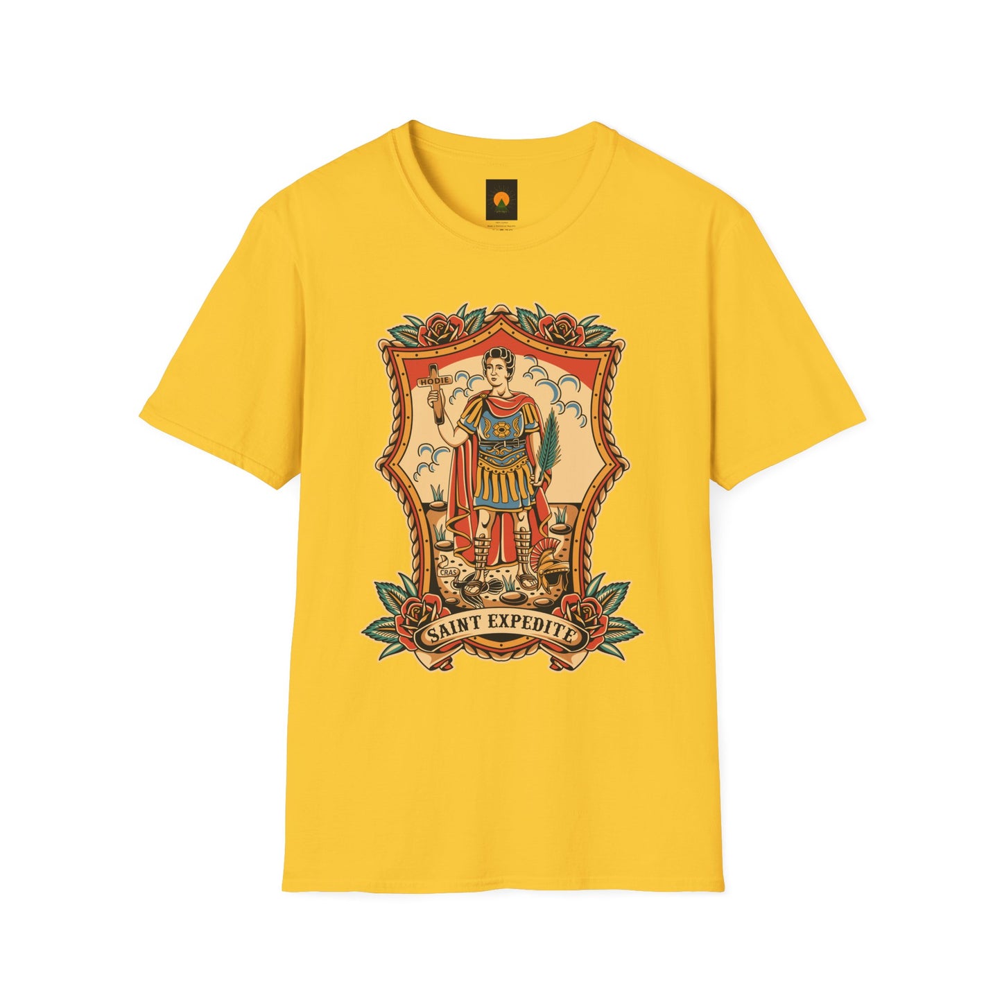Saint Expedite HODIE Unisex Softstyle T-Shirt