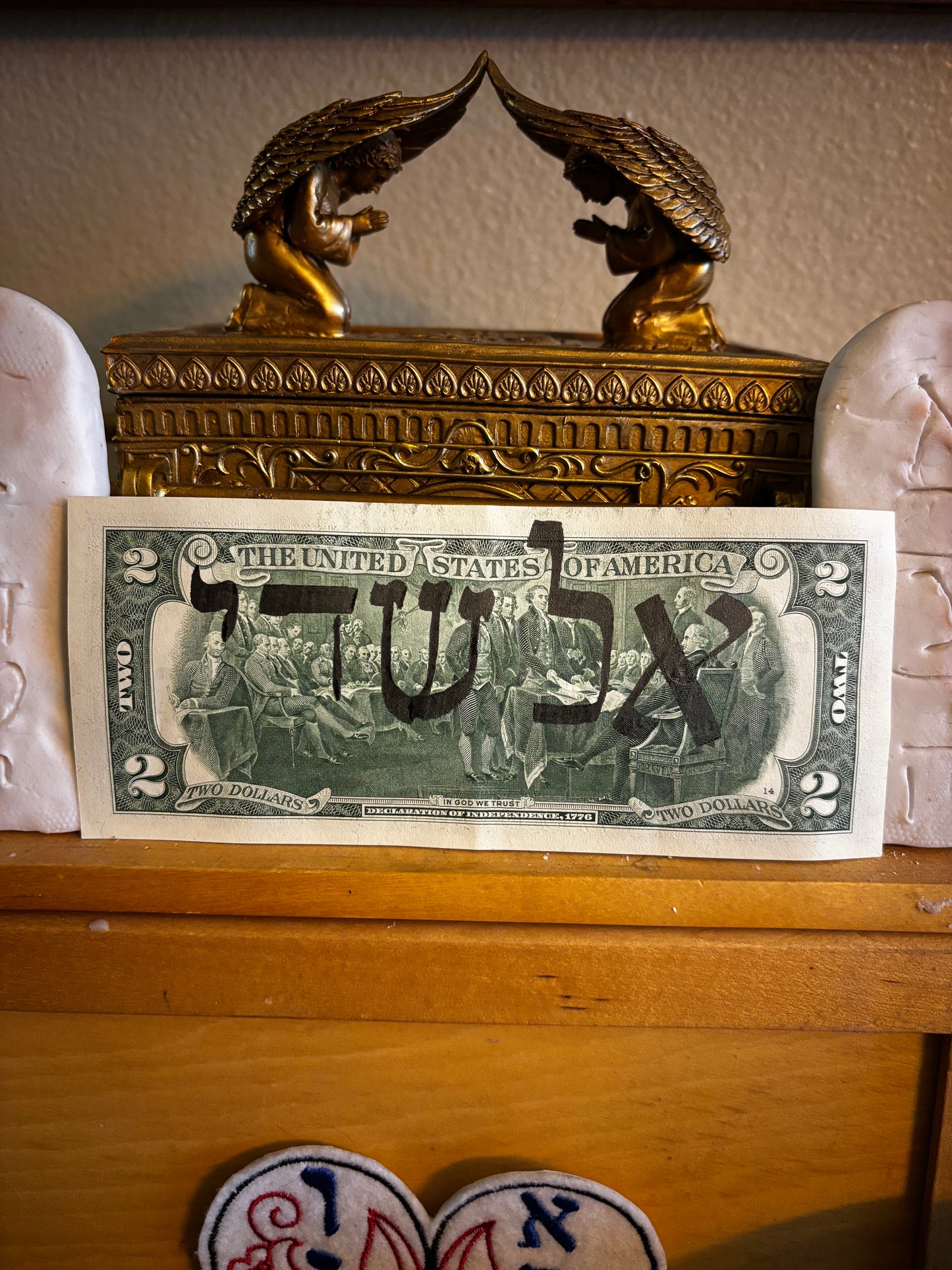 Fixed $2 Bill Wealth & Abundance Amulet Conjure Charm