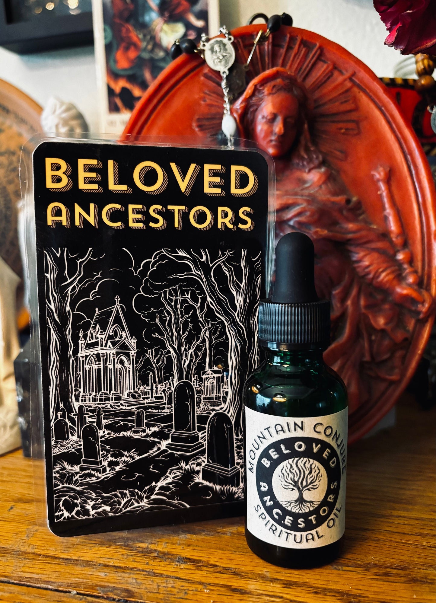 Beloved Ancestors Ritual Anointing Oil and Prayer Card Combo for  Communication, Visions, Healing, and Honoring Your Ancestors