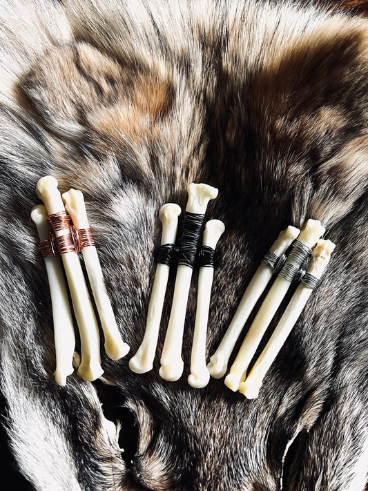 LARGE Fixed Coyote Bone Stealth Talisman